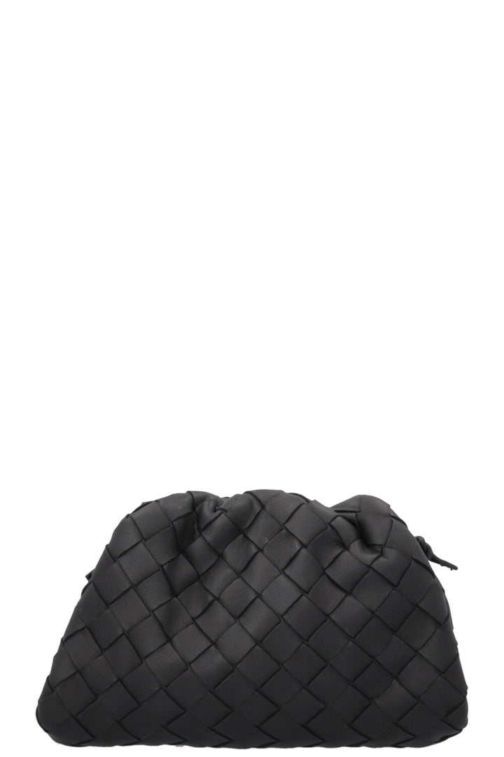 BOTTEGA VENETA Mini Pouch Crossbody Intrecciato Black
