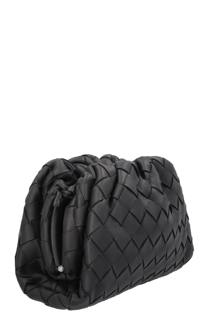 BOTTEGA VENETA Mini Pouch Crossbody Intrecciato Black