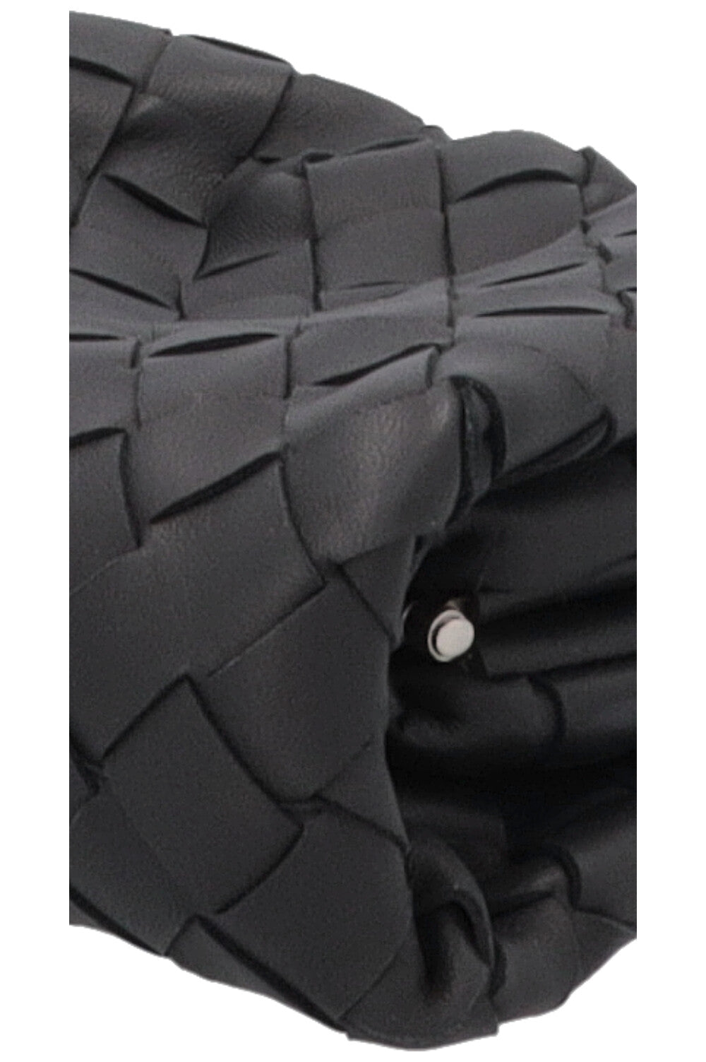 BOTTEGA VENETA Mini Pouch Crossbody Intrecciato Black