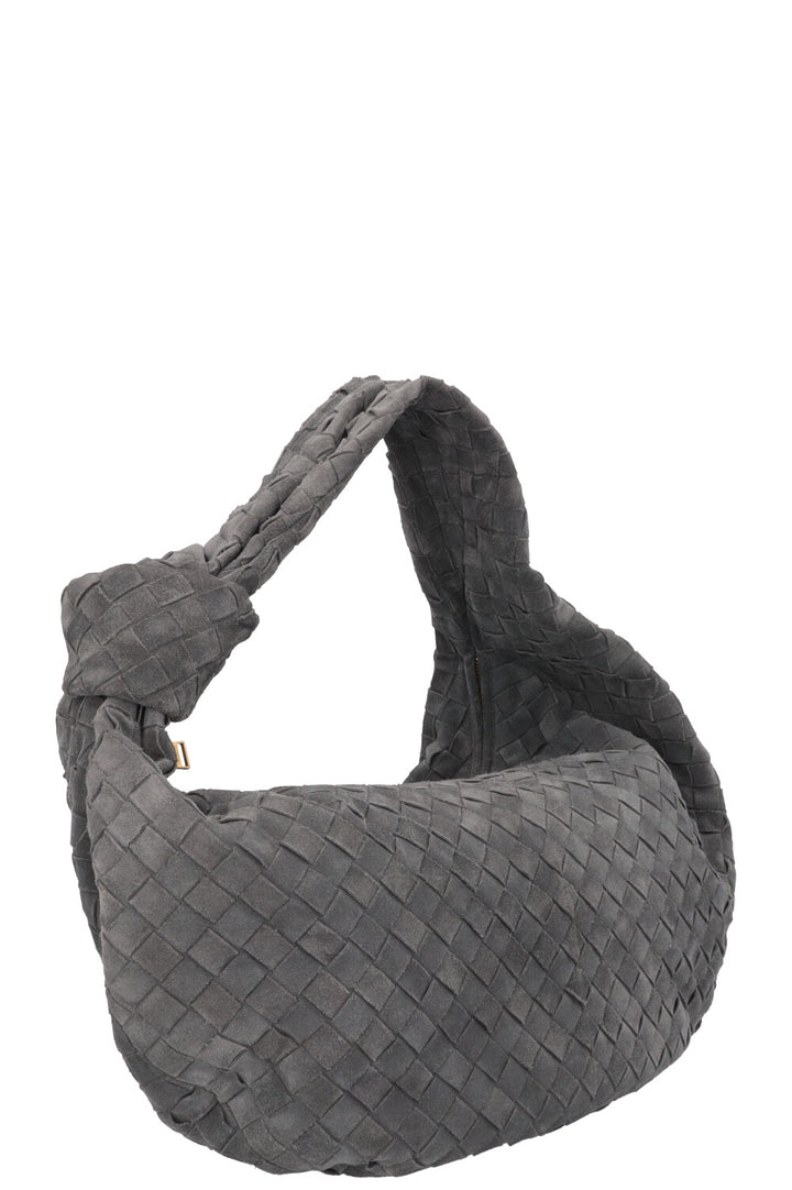 BOTTEGA VENETA Classic Jodie Suede Grey