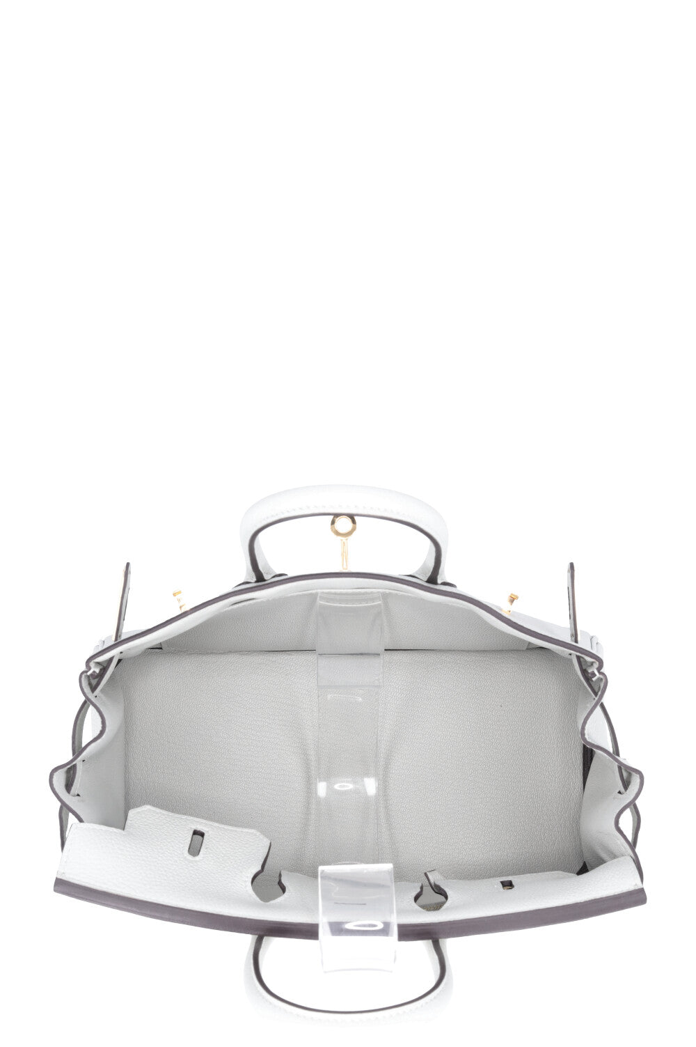 HERMÈS Birkin 25 Togo Retourne Gris Neve