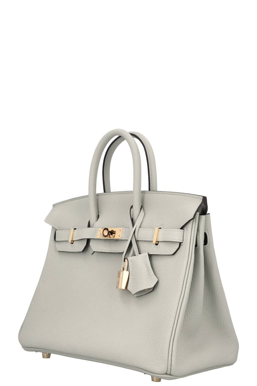 HERMÈS Birkin 25 Togo Retourne Gris Neve