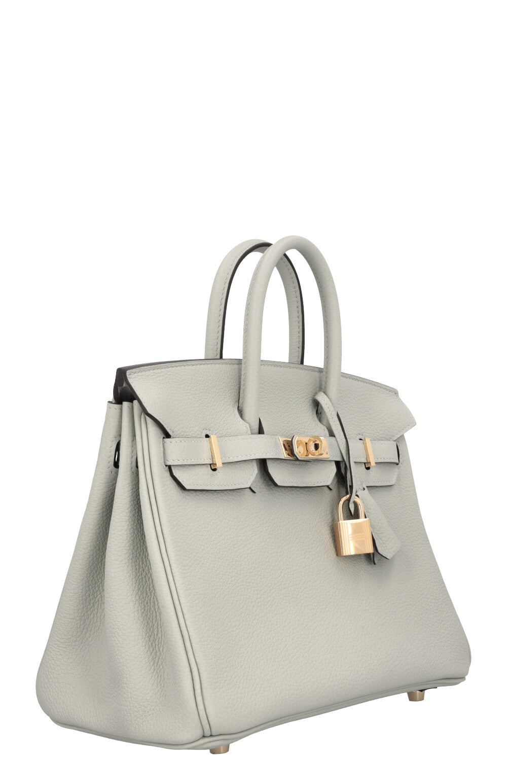 HERMÈS Birkin 25 Togo Retourne Gris Neve