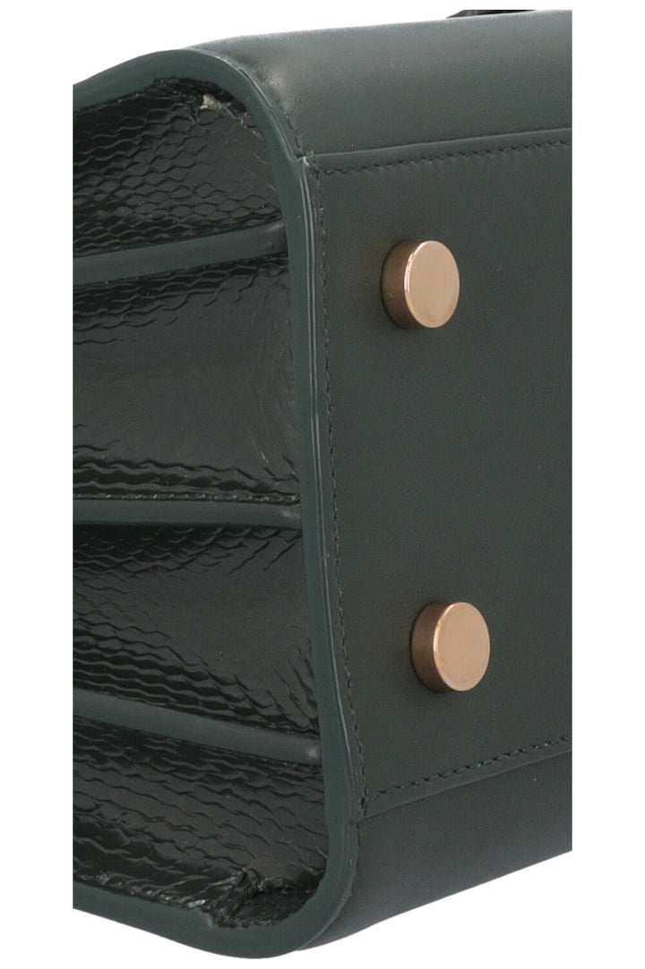 SAINT LAURENT Baby Sac De Jour Leather Python Green