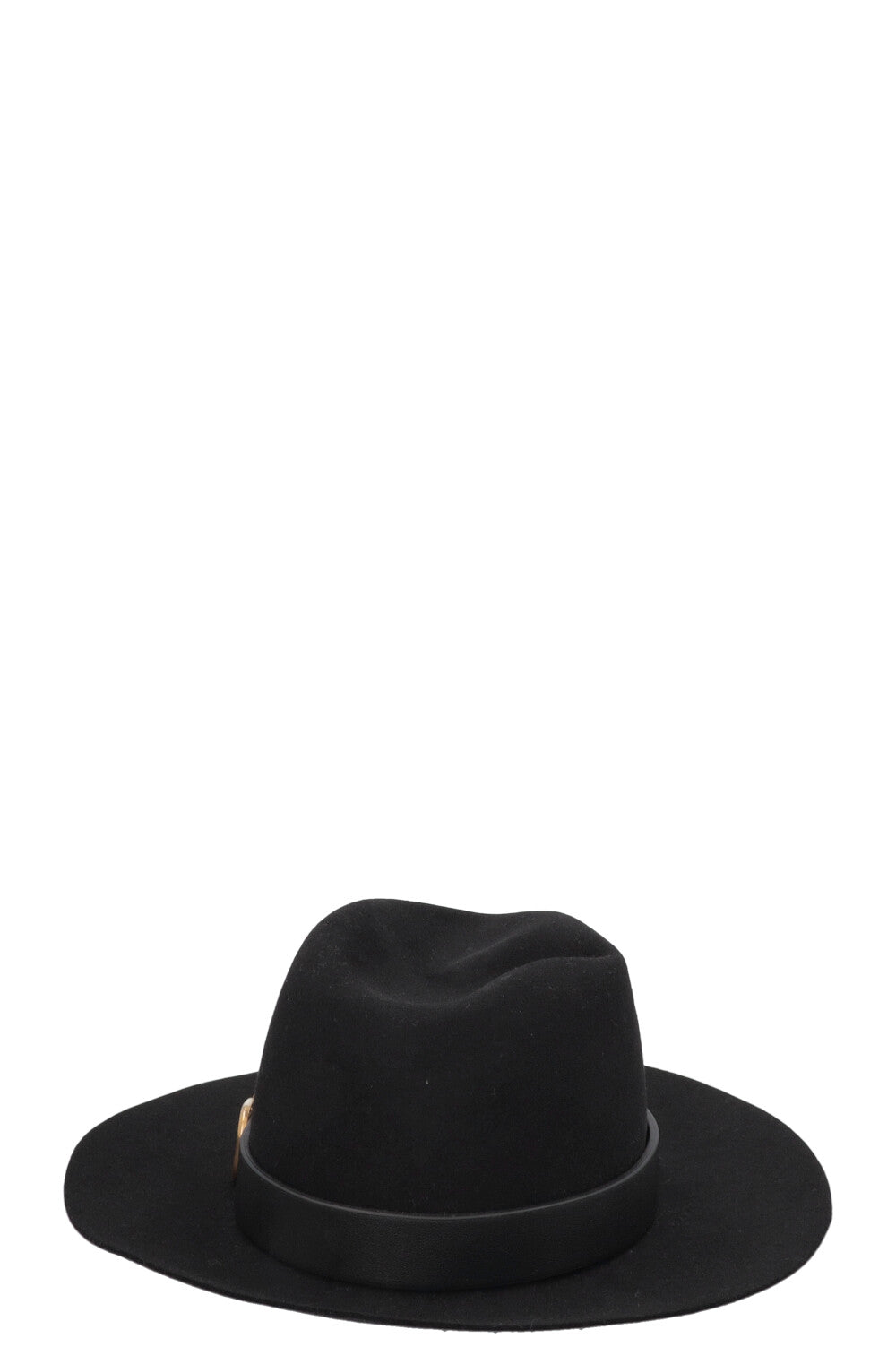 VALENTINO Chapeau VLogo Lapin Noir