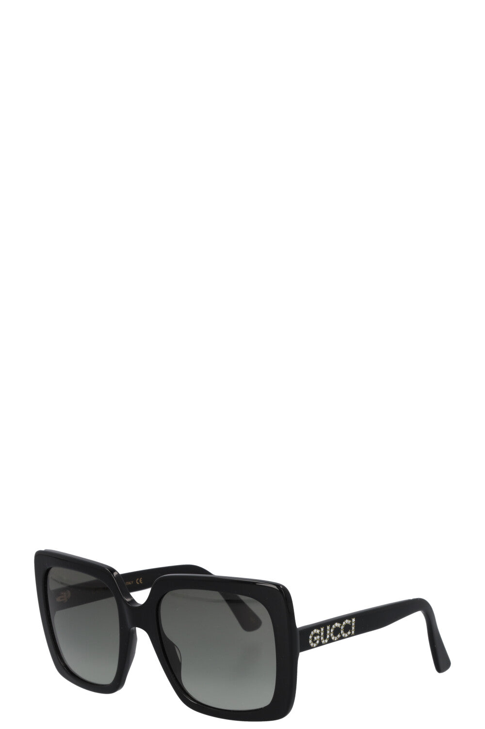 GUCCI GG0418S Sunglasses Black Crystals
