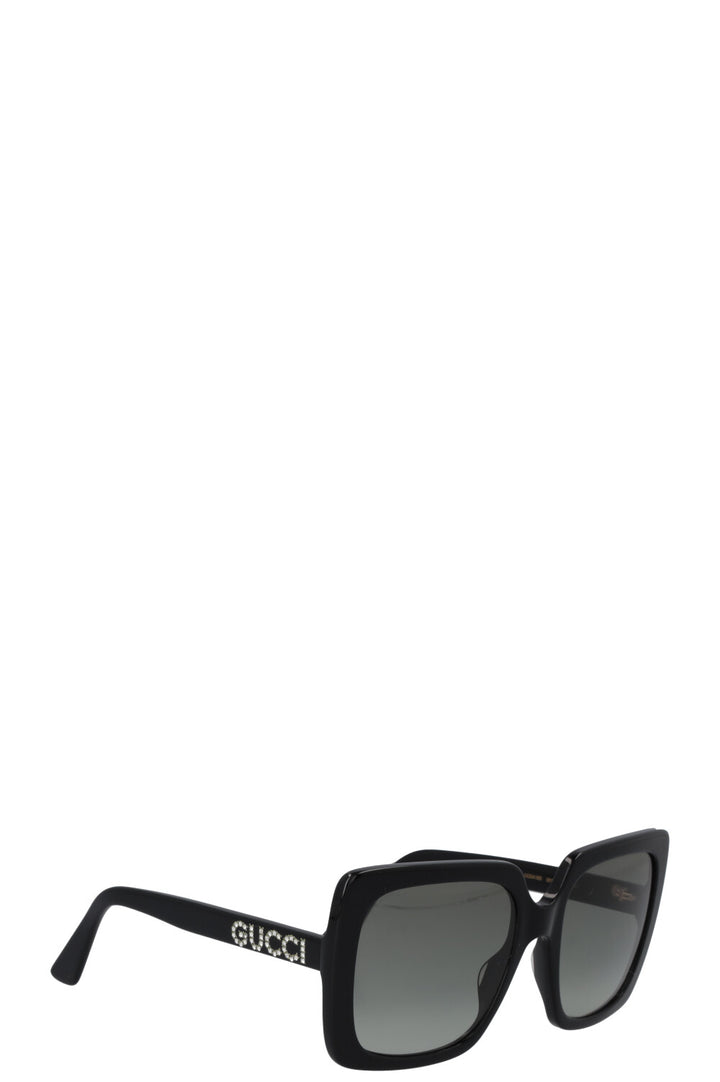 GUCCI GG0418S Sunglasses Black Crystals