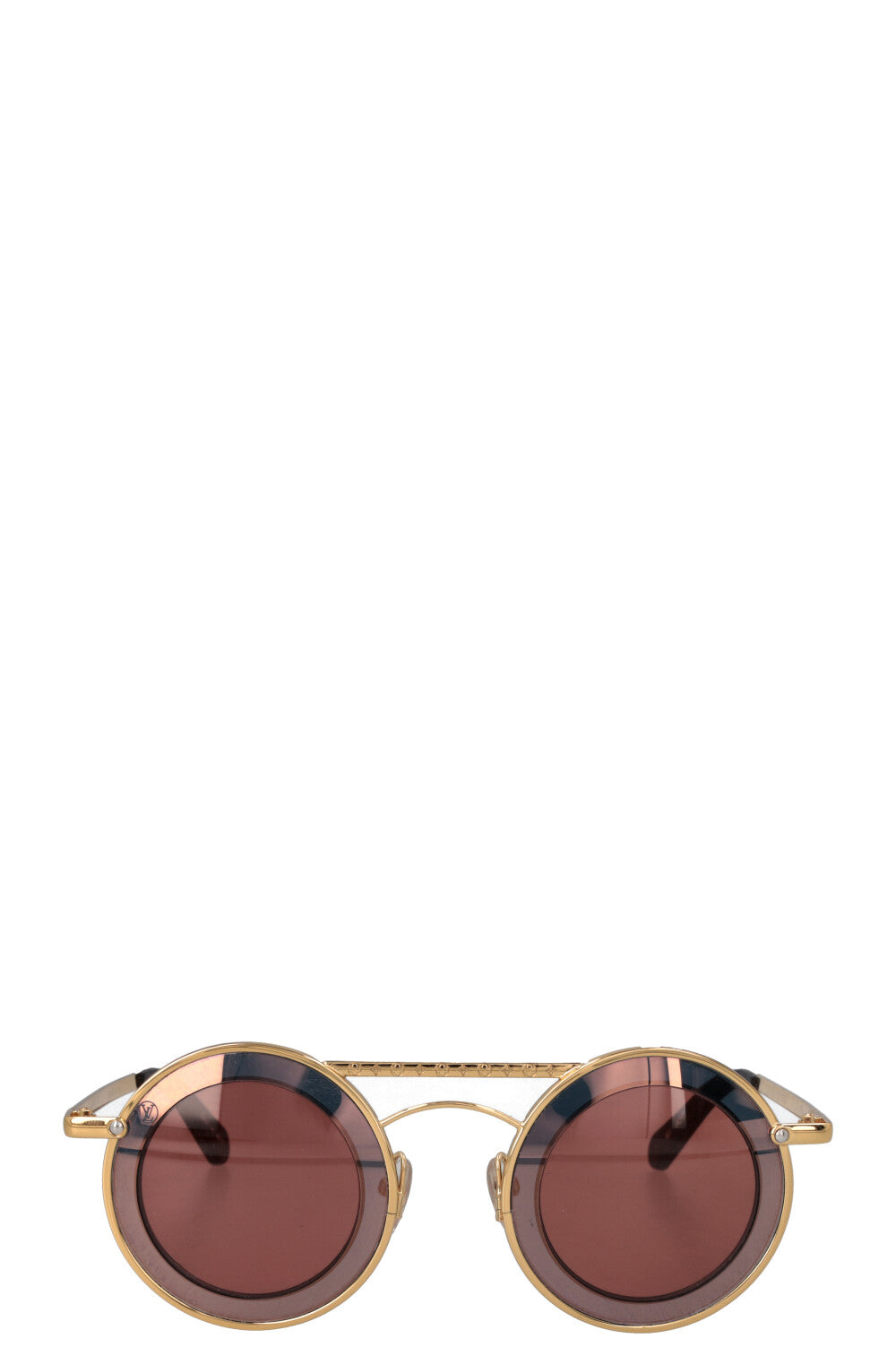 LOUIS VUITTON M0117 Round Sunglasses