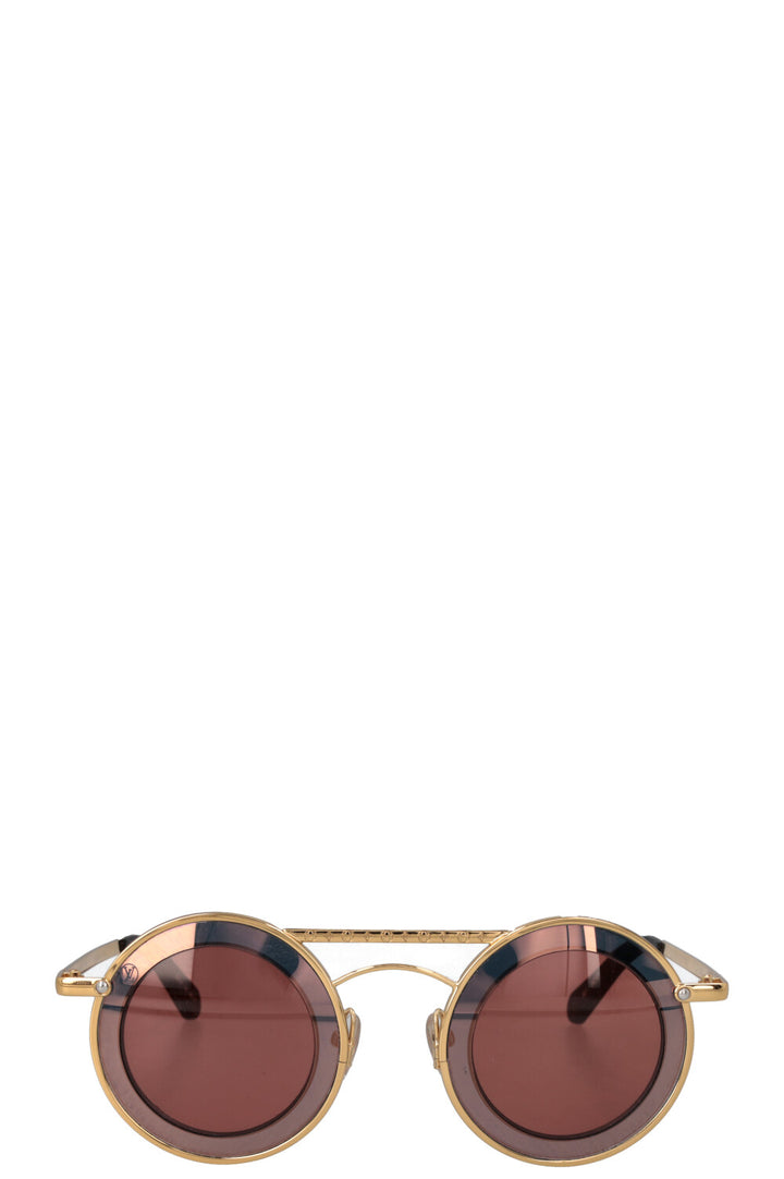 LOUIS VUITTON M0117 Round Sunglasses