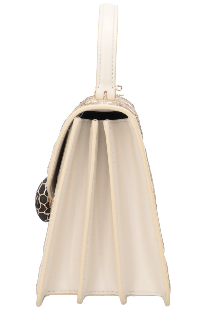 BVLGARI Serpenti Forever Bag Million Chain Motif Gold