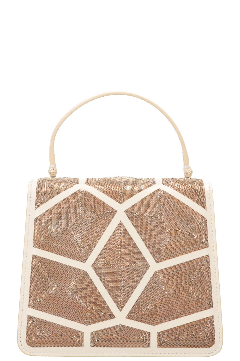 BVLGARI Serpenti Forever Bag Million Chain Motif Gold