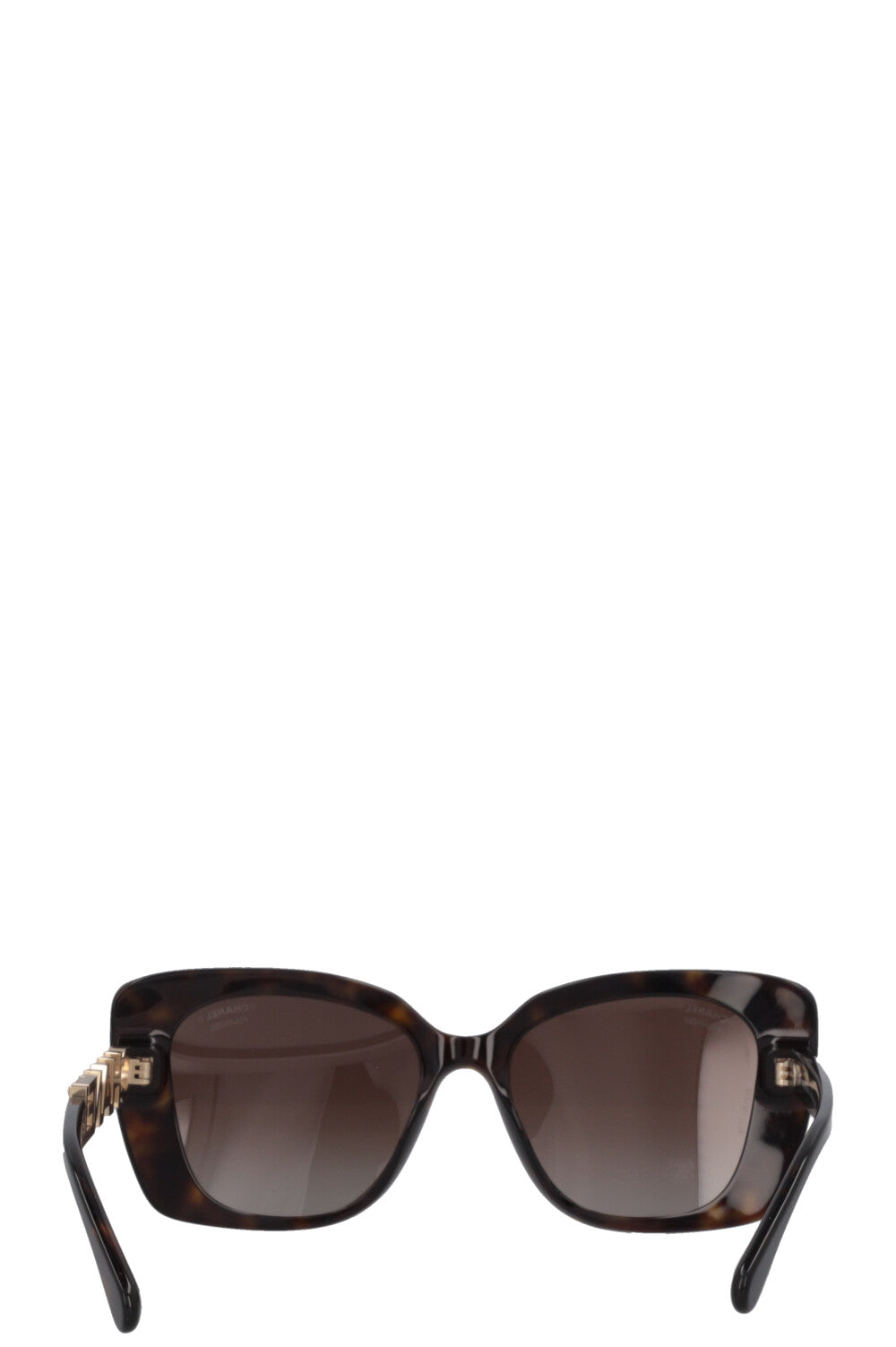 CHANEL Logo Sunglasses 5422 Tortoise