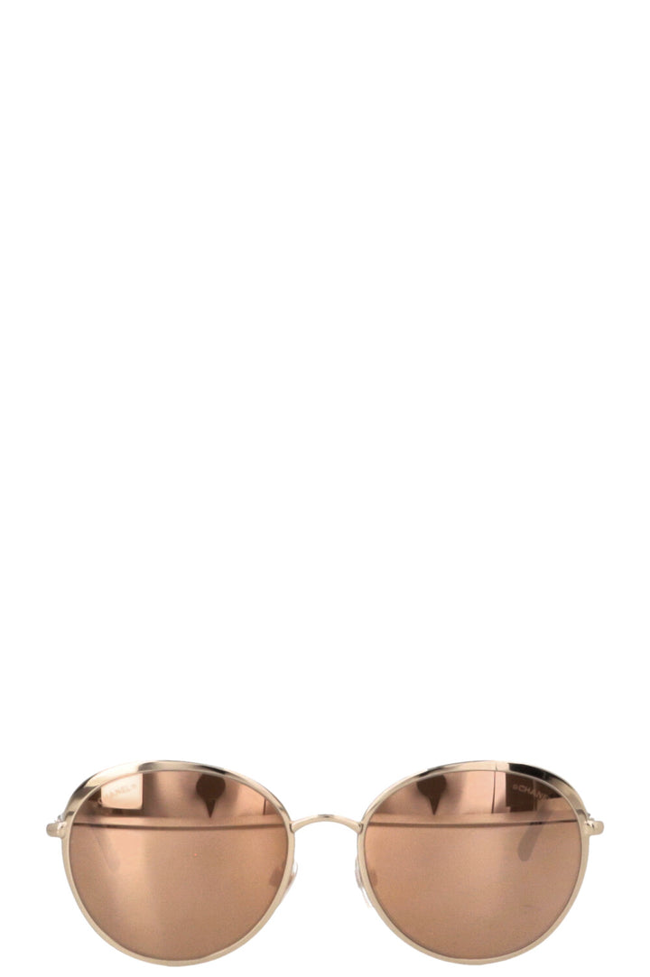 CHANEL 4206 c395/T6 Sunglasses Champagne Gold