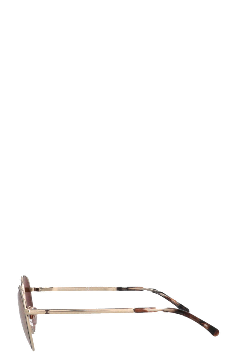 CHANEL 4206 c395/T6 Sunglasses Champagne Gold