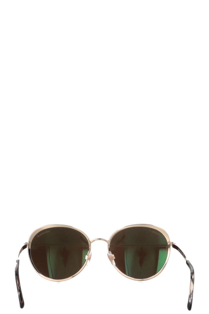 CHANEL 4206 c395/T6 Sunglasses Champagne Gold