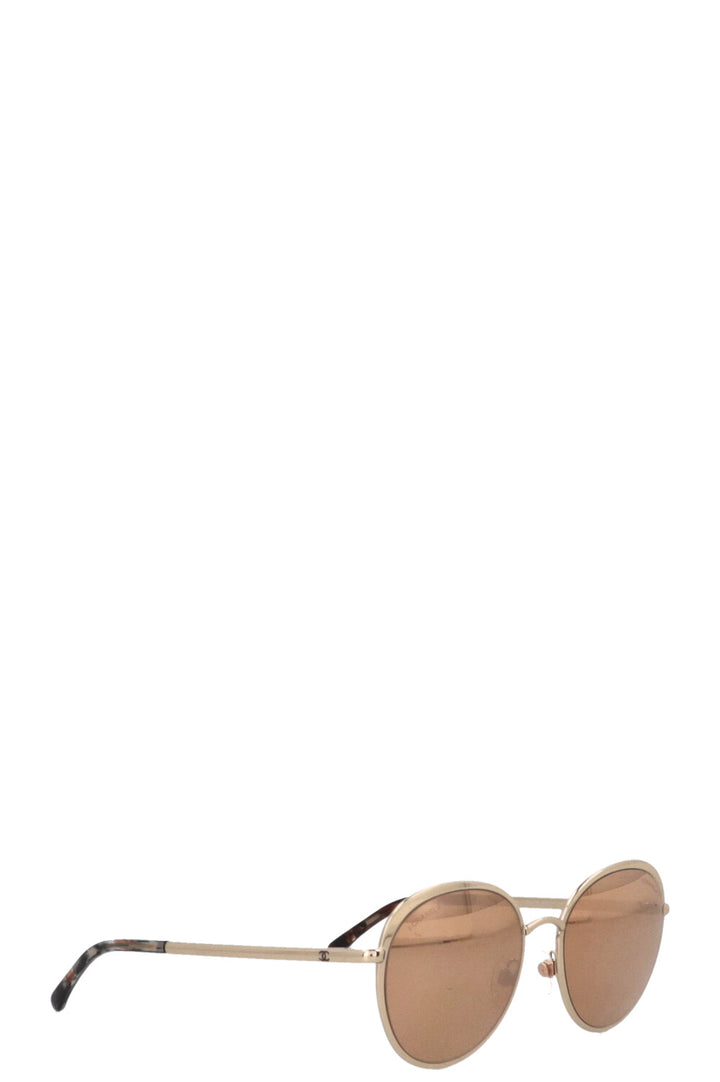 CHANEL 4206 c395/T6 Sunglasses Champagne Gold