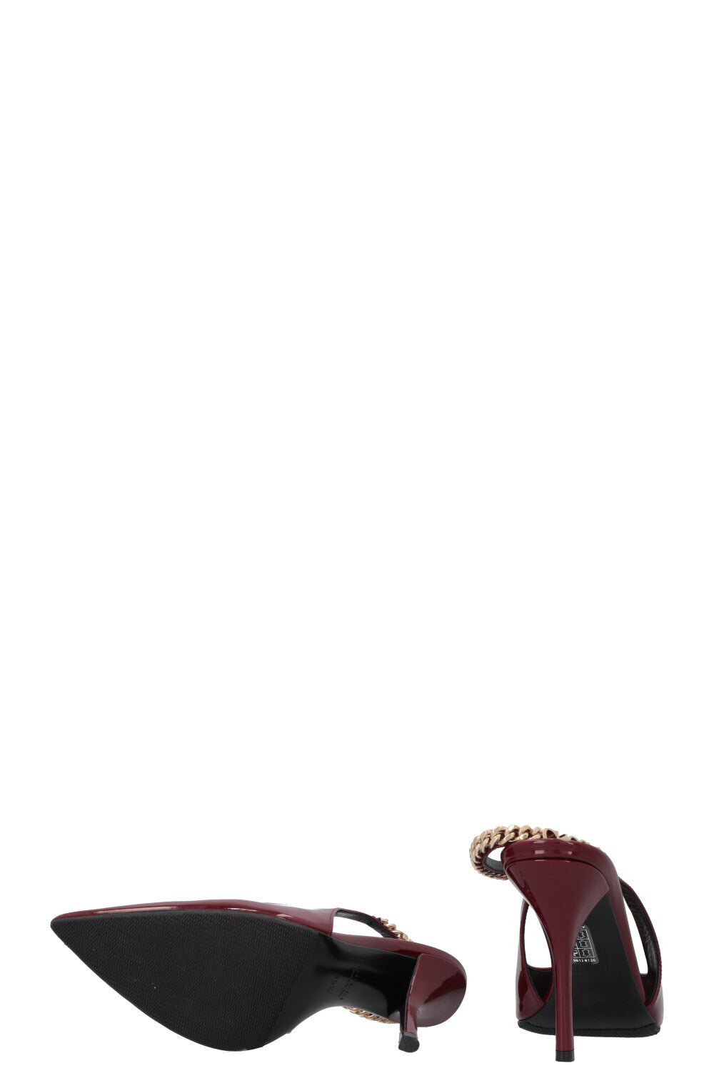 GUCCI Signoria Heels Patent Rosso Ancora