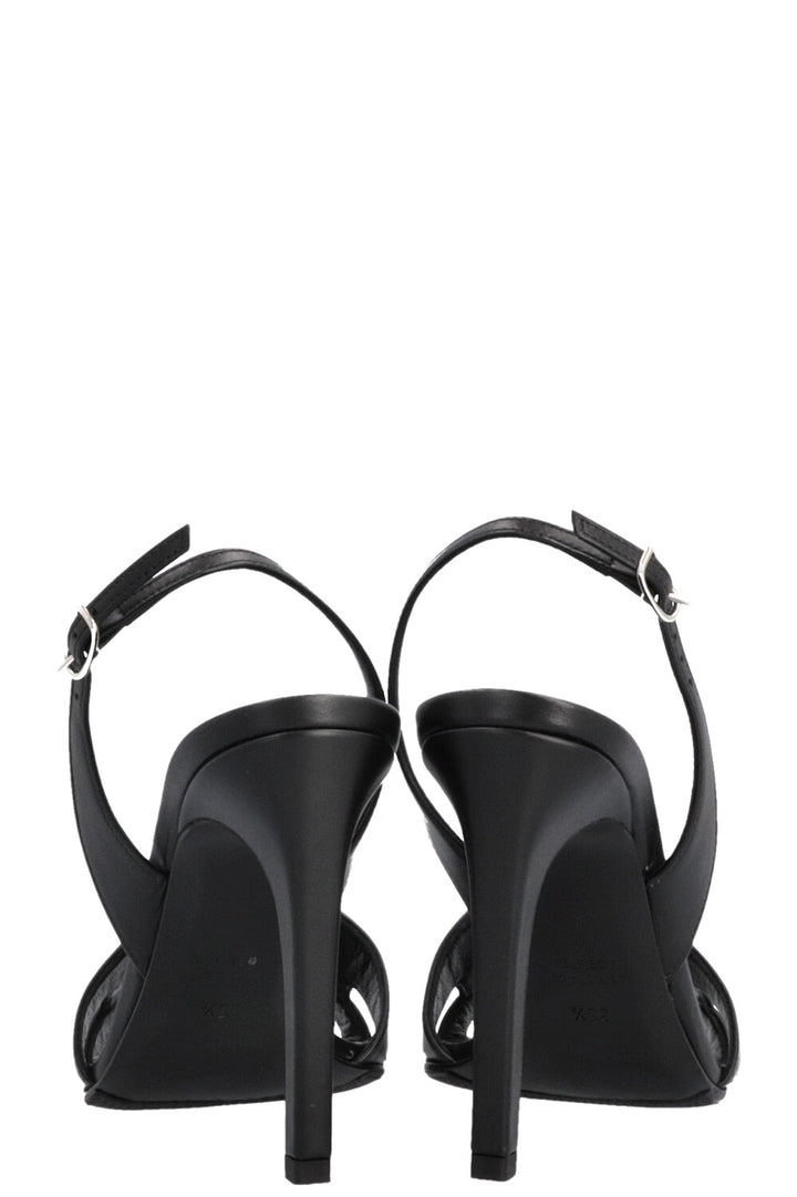 HERMÈS Ella Heels Leather Black