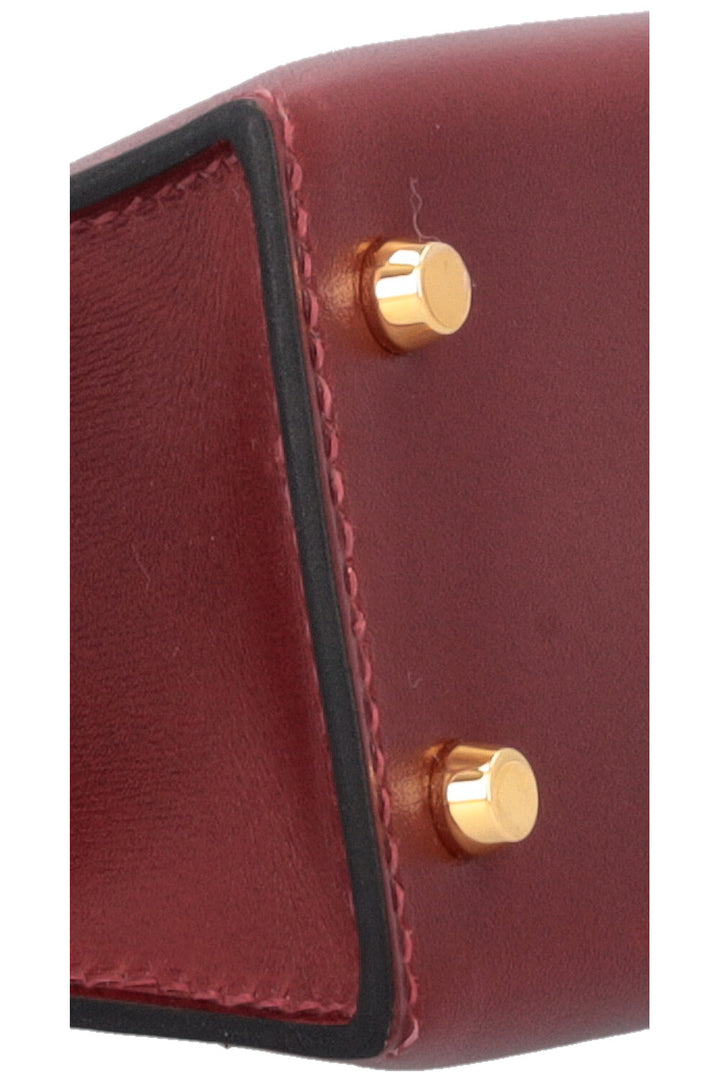 HERMES Mini Kelly Sellier Box Rouge H