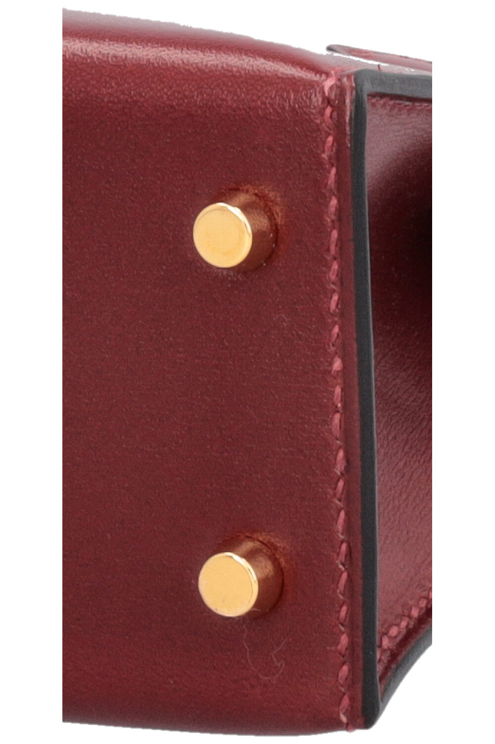 HERMES Mini Kelly Sellier Box Rouge H