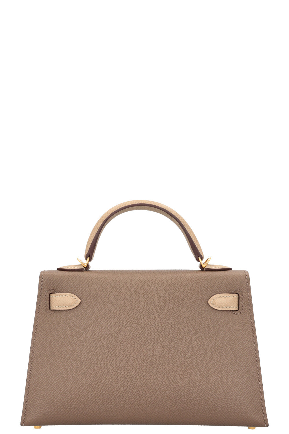 HERMÈS Mini Kelly HSS Sellier Epsom Etoupe Trench