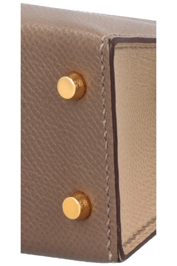 HERMÈS Mini Kelly HSS Sellier Epsom Etoupe Trench