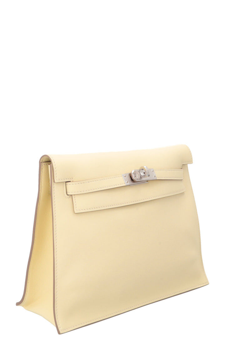 HERMÈS Kelly Danse II Swift Jaune Milton