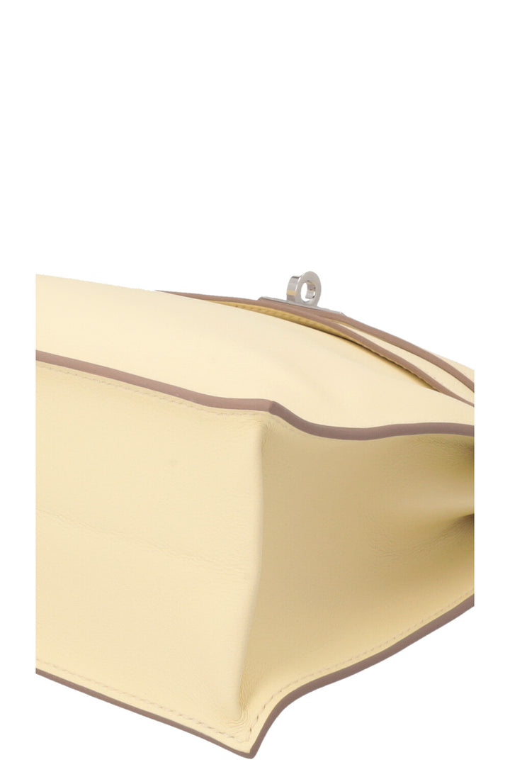 HERMÈS Kelly Danse II Swift Jaune Milton