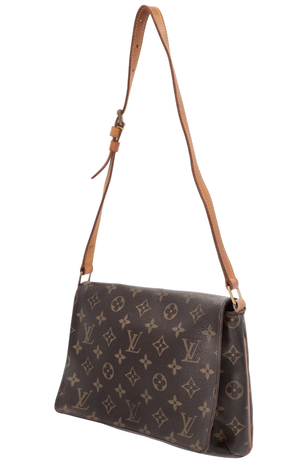 LOUIS VUITTON Musette Tango Shoulder Bag MNG Canvas