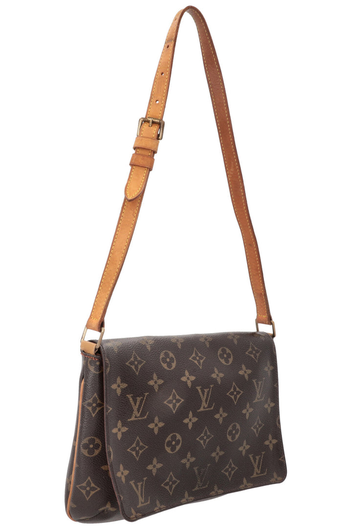 LOUIS VUITTON Musette Tango Shoulder Bag MNG Canvas
