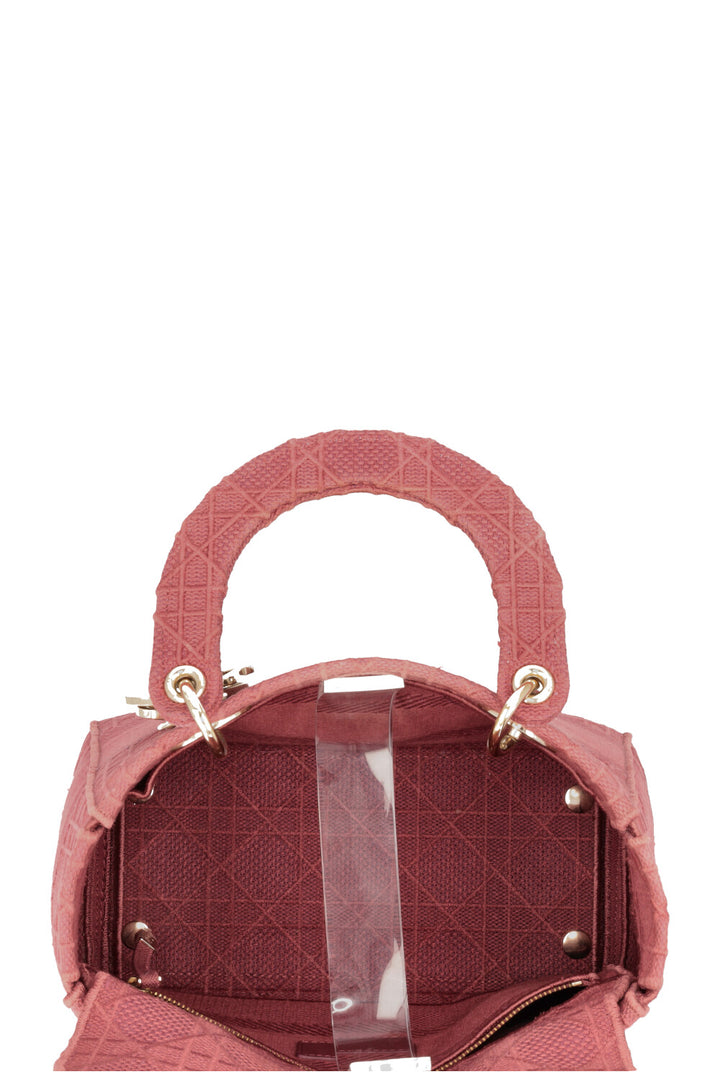CHRISTIAN DIOR Lady Dior D-Lite Medium Old Rose