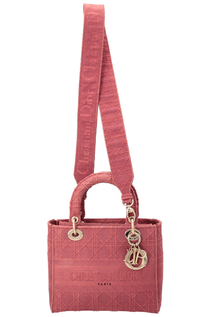 CHRISTIAN DIOR Lady Dior D-Lite Medium Old Rose