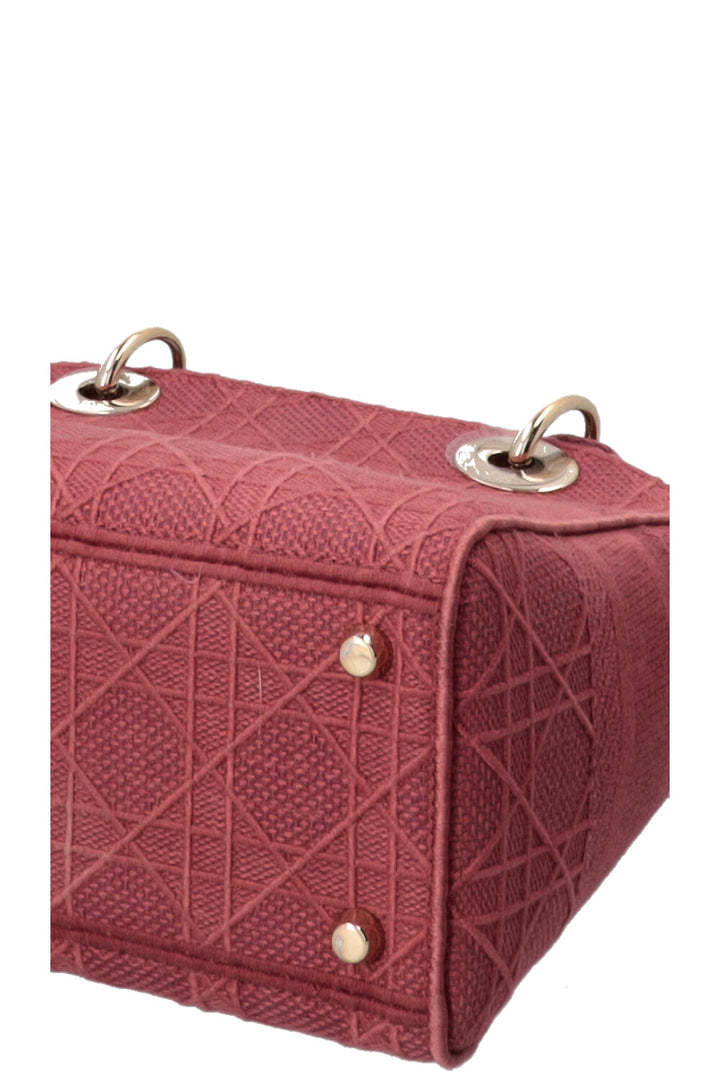 CHRISTIAN DIOR Lady Dior D-Lite Medium Old Rose