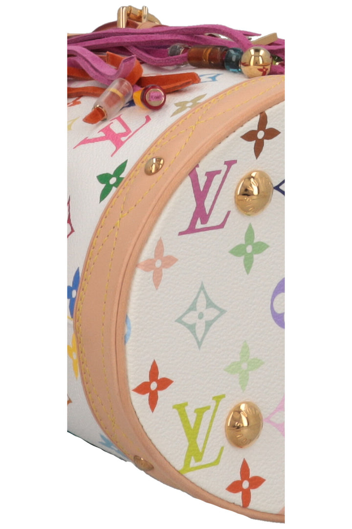 LOUIS VUITTON x Takashi Murakami Fringe Bucket Bag Multicolor