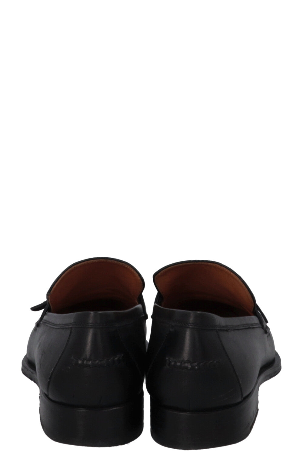 Mocassins Hermès Giovanni en cuir noir