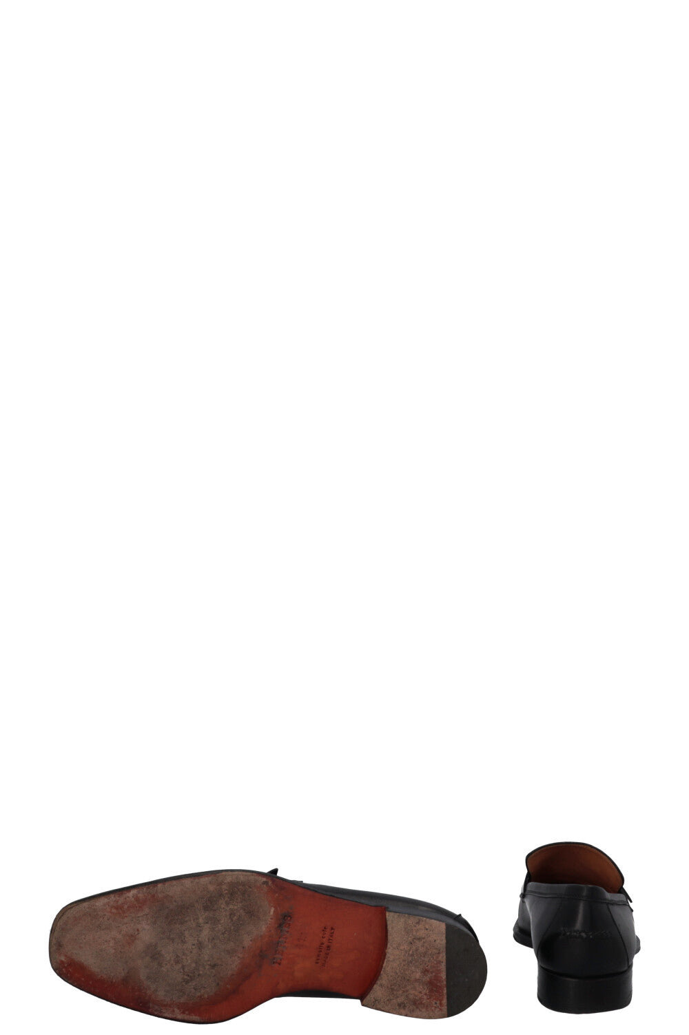 Mocassins Hermès Giovanni en cuir noir