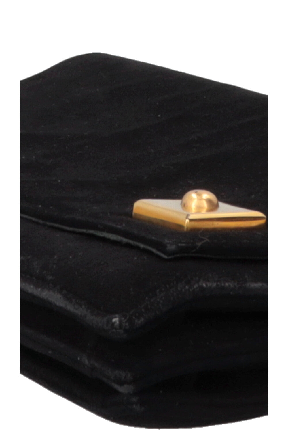 HERMÈS The Piano Top Handle Bag Suede Black