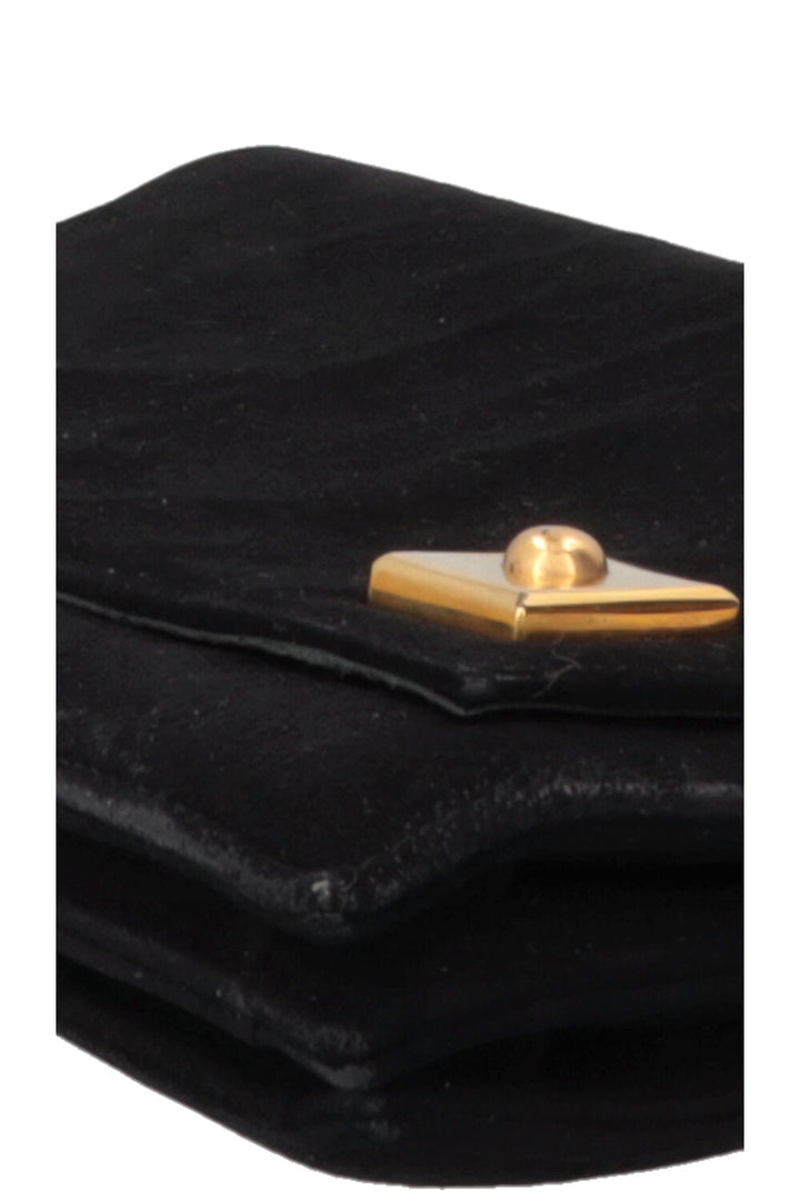 HERMÈS The Piano Top Handle Bag Suede Black