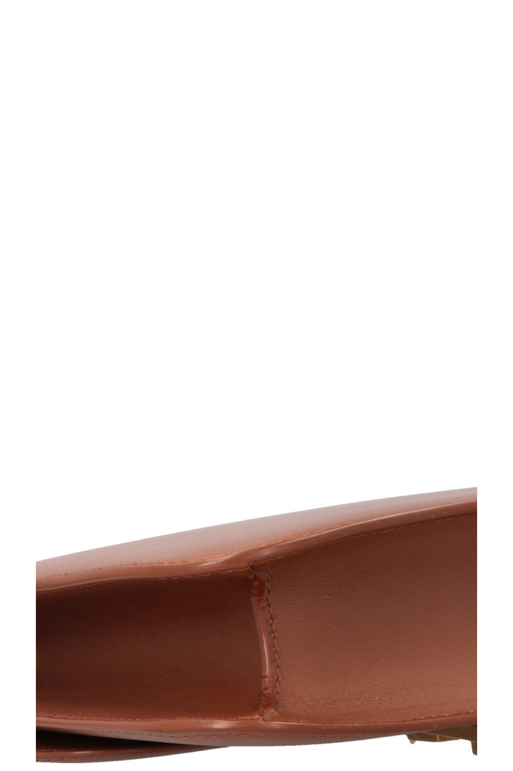 SAINT LAURENT Sac Le Carre Crossbody Bag Brown