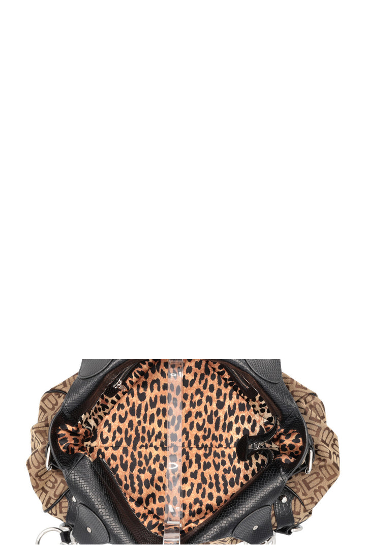 BALENCIAGA Essex Medium Bowling Bag Canvas