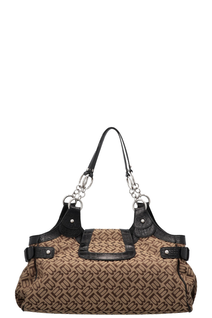 BALENCIAGA Essex Medium Bowling Bag Canvas