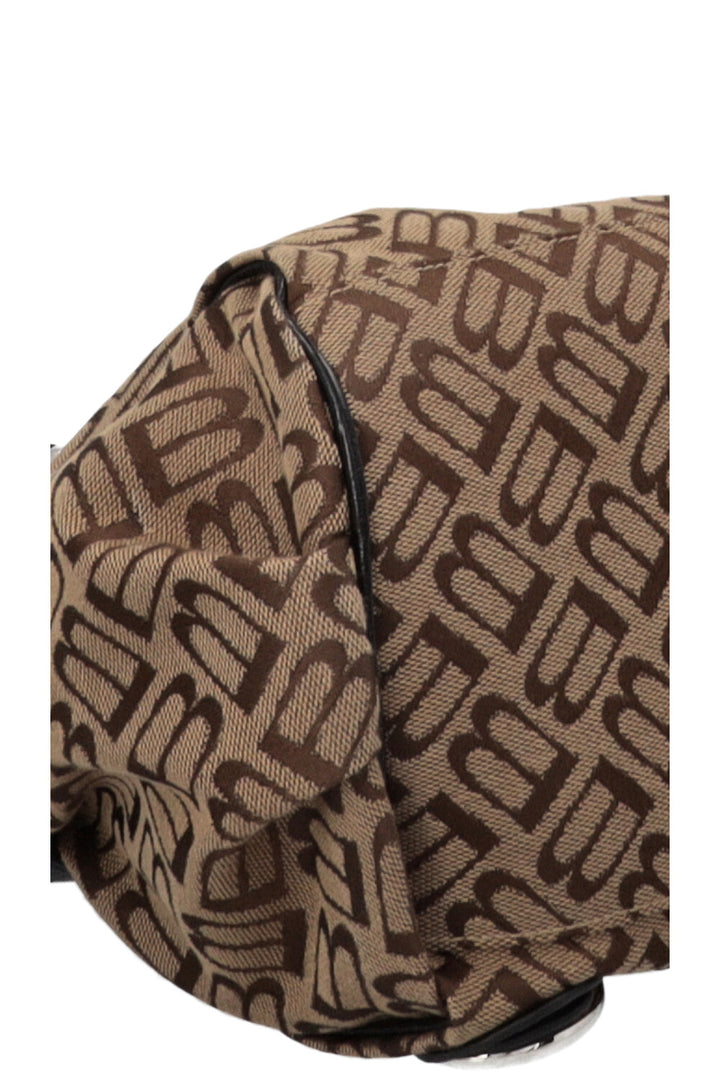 BALENCIAGA Essex Medium Bowling Bag Canvas