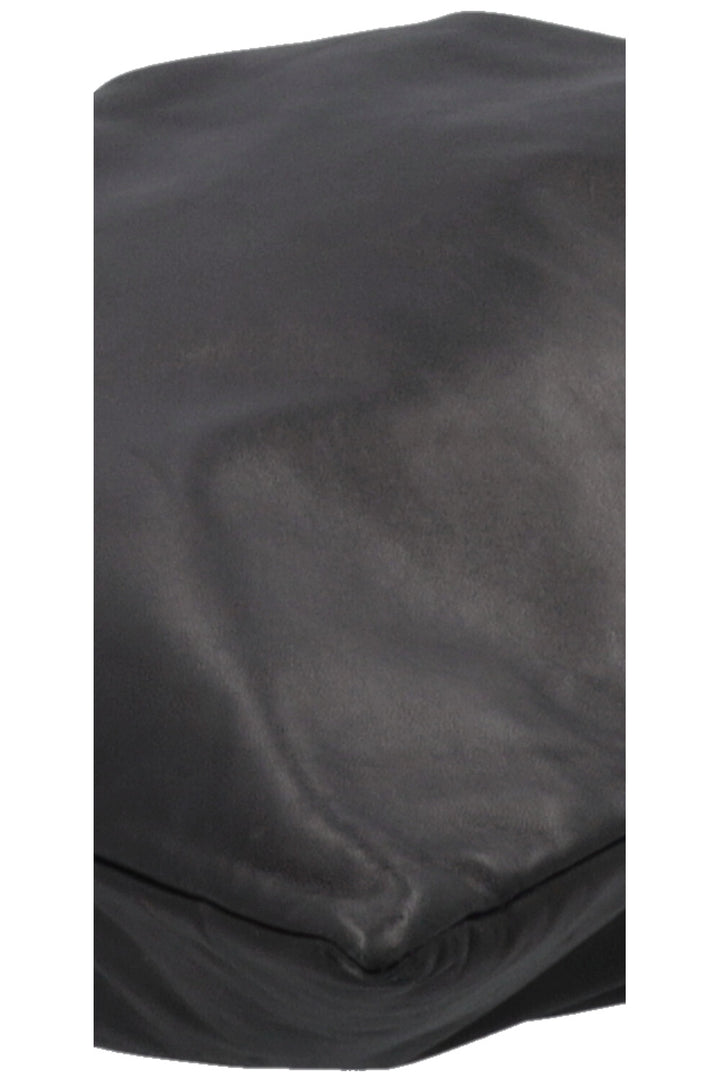 FENDI Logo Drawstring Tote Bag Black