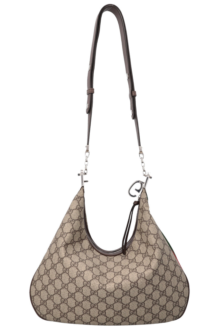 GUCCI Attache Bag Medium GG Supreme