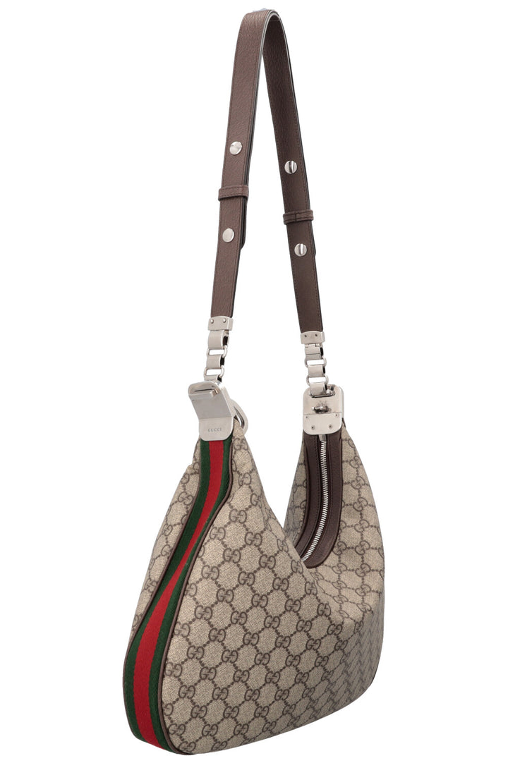 GUCCI Attache Bag Medium GG Supreme