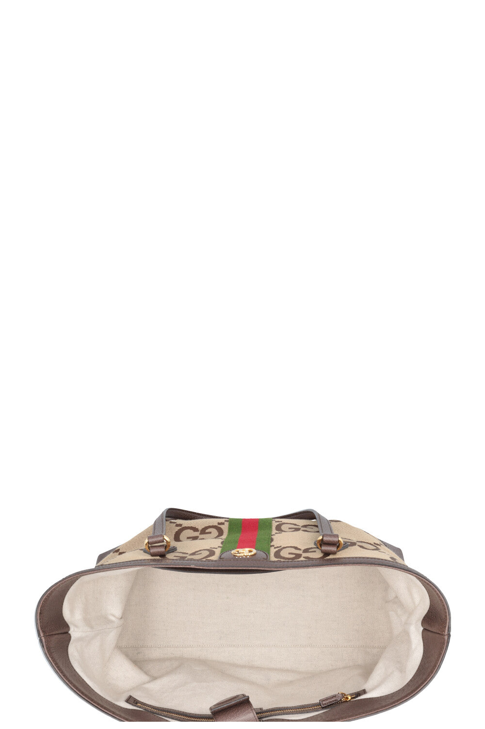 GUCCI Ophidia Shopping Tote Medium Jumbo GG Brown