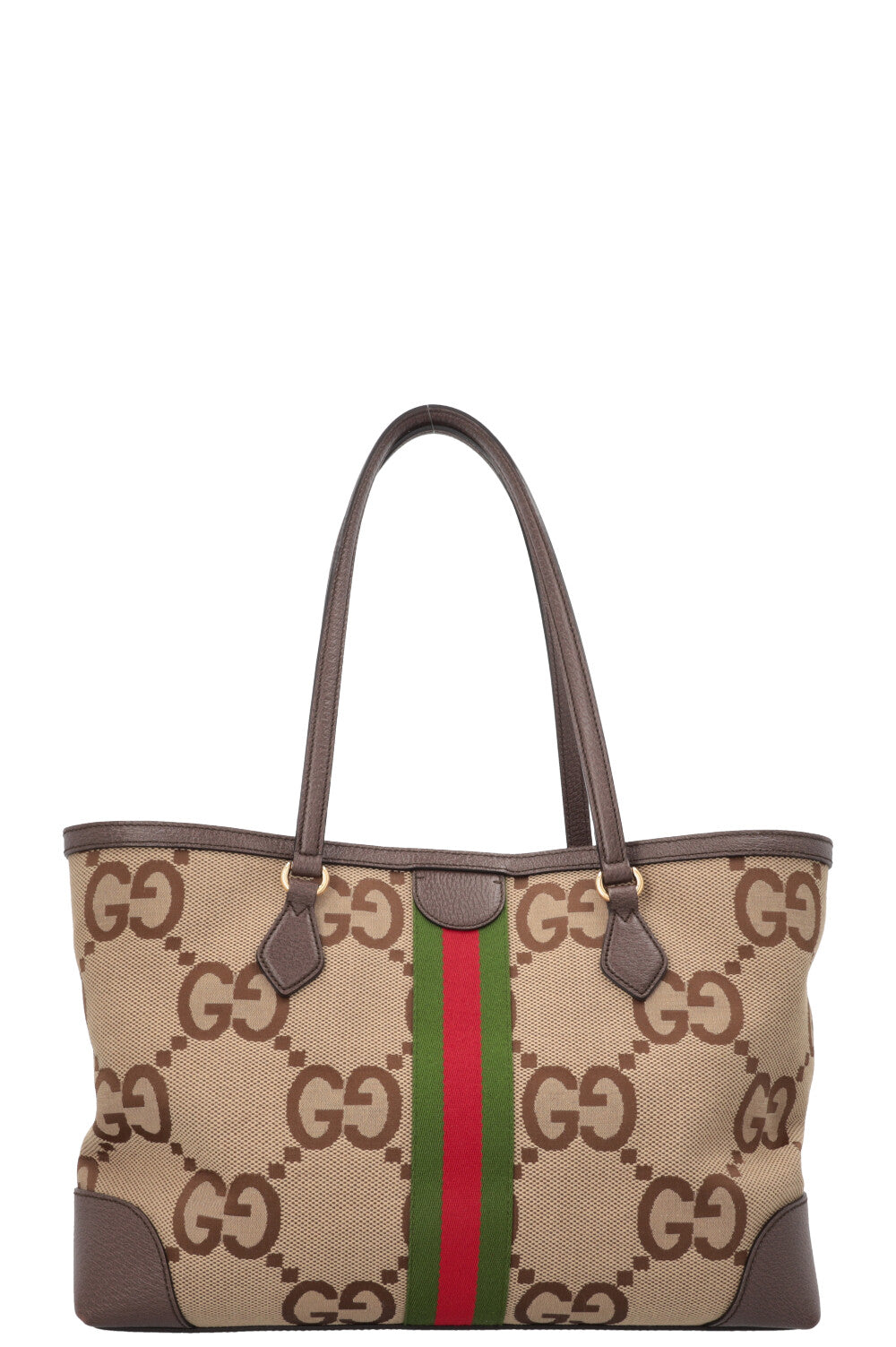 GUCCI Ophidia Shopping Tote Medium Jumbo GG Brown