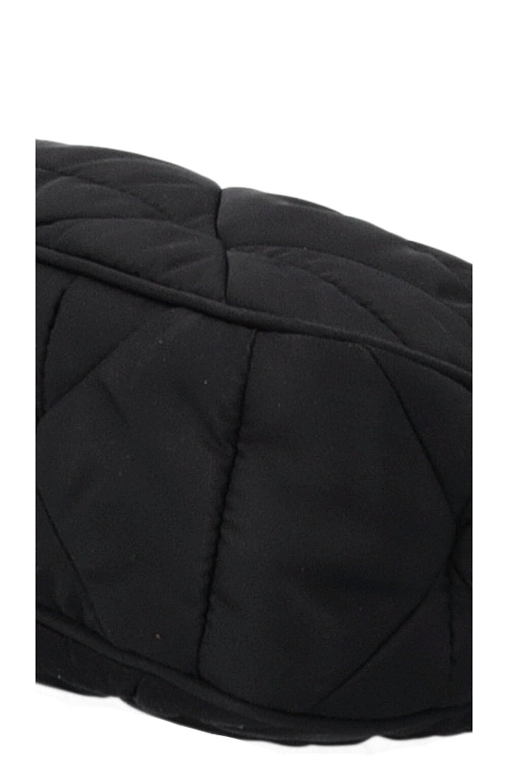 PRADA Quilted Re-Nylon Crossbody Bag Black