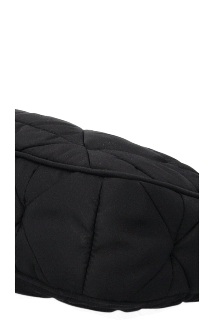 PRADA Quilted Re-Nylon Crossbody Bag Black