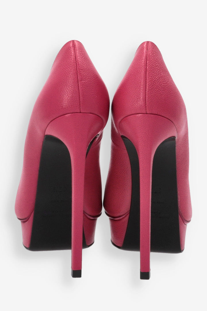Saint Laurent Pinke Heels weniger schatten